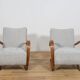 Model H-269 Lounge Chairs by Jindřich Halabala for UP Závody, 1950s, Czecho