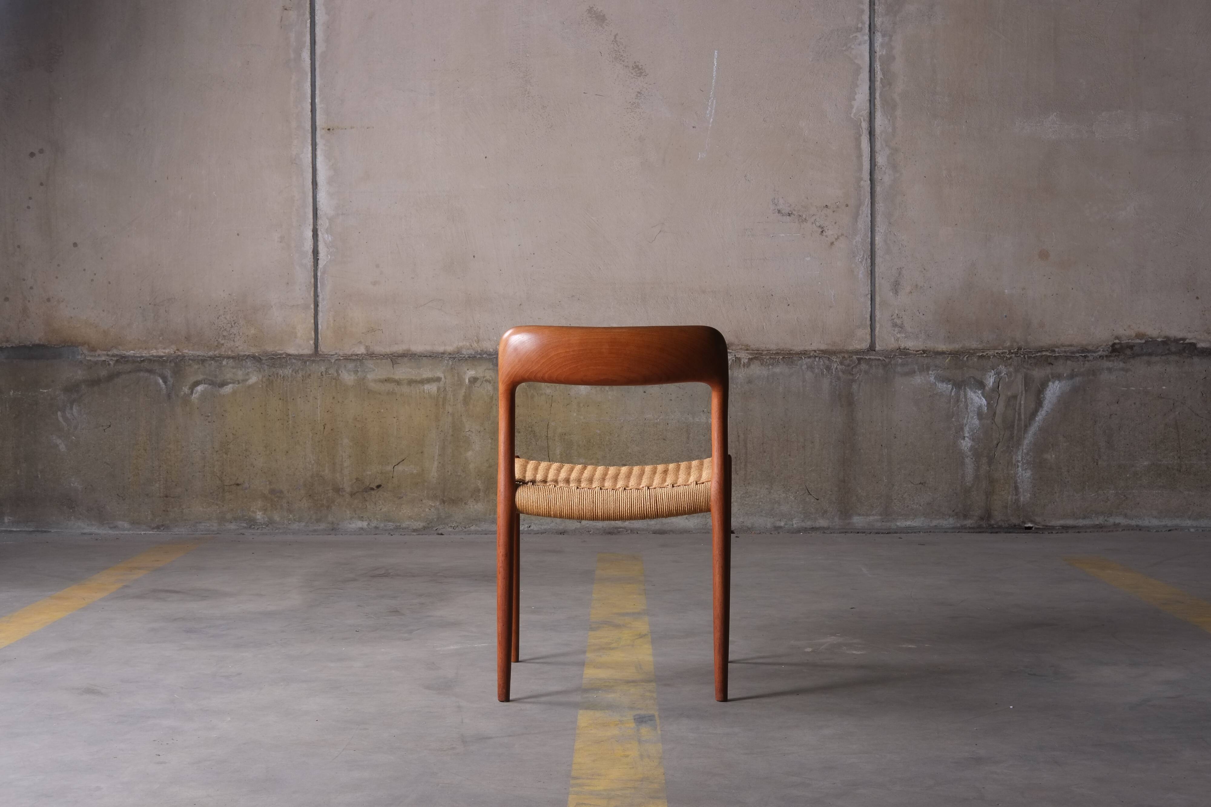 Niels O. Møller model 75 dining chair