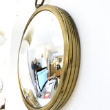 Brass witch mirror 1970 22cm