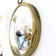Brass witch mirror 1970 22cm