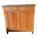 Vintage Parisian buffet in solid beech, hazelnut colour.