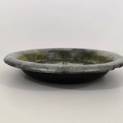 Decorative dish with a woman's face signed Le Tignard – Accolay, France 1970