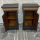 2 restored Louis Philippe style bedside tables