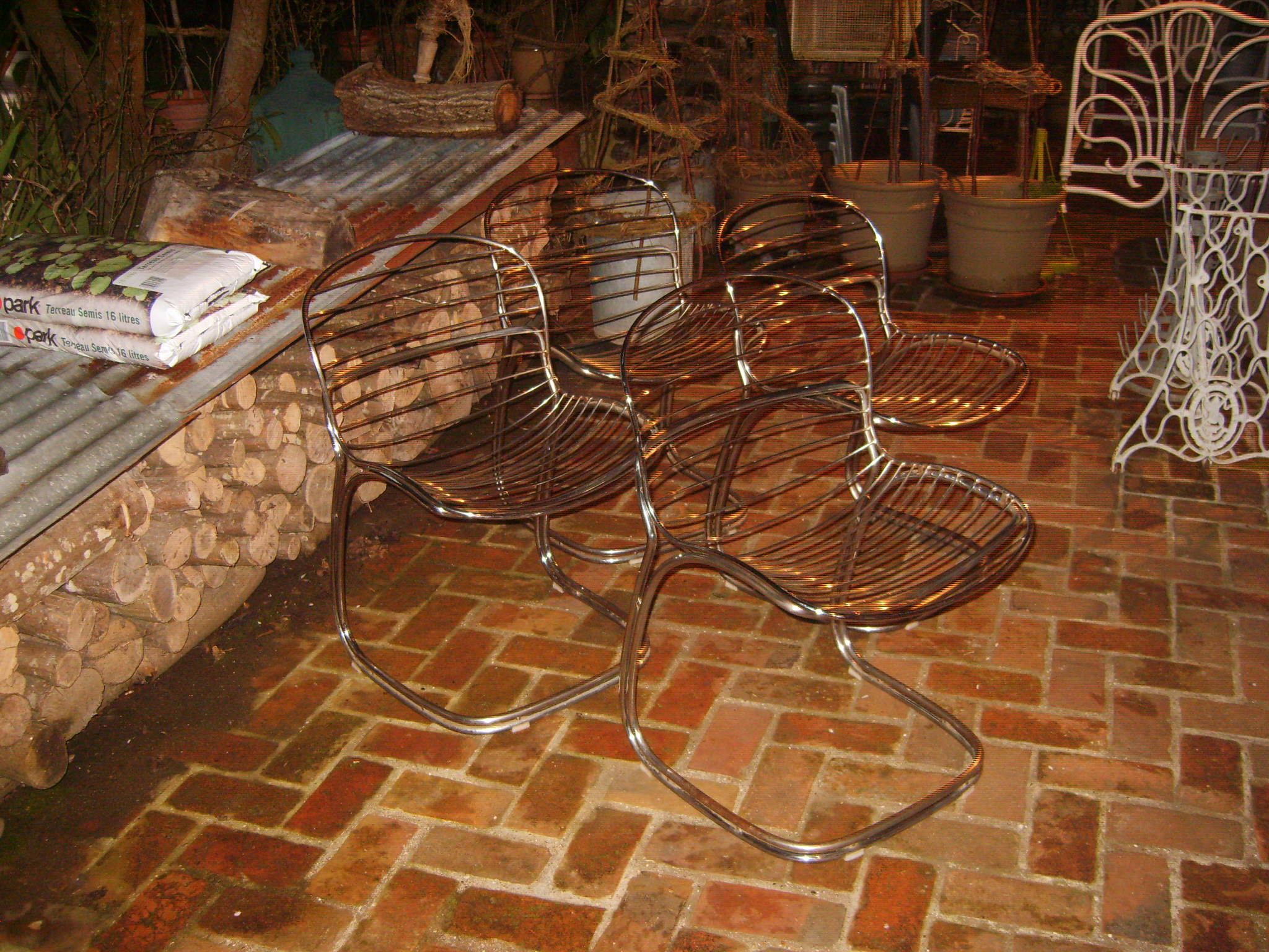 Set 4 chairs Rinaldi model Sabrina