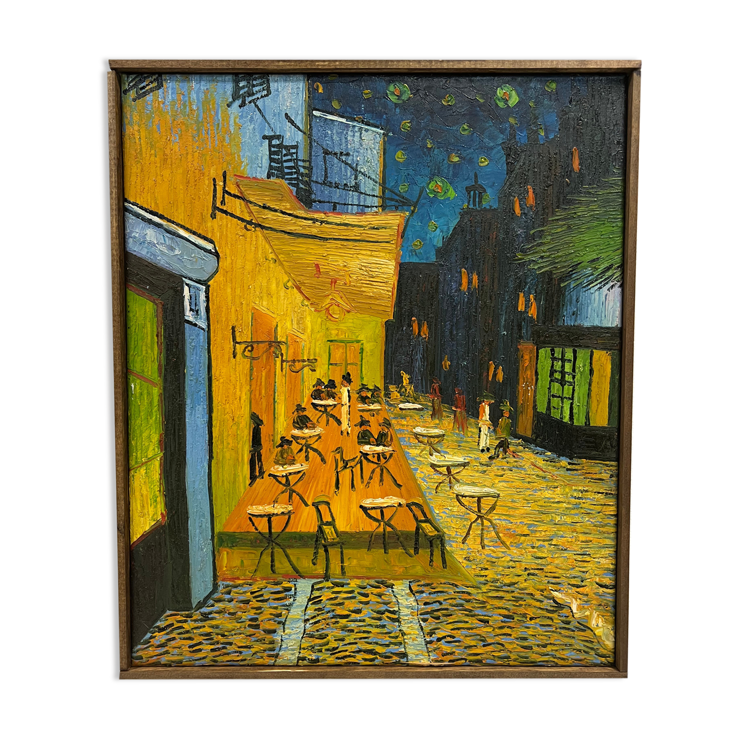 Reproduction painting van Gogh, Café terrace Arles
