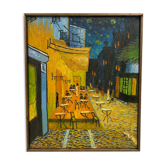 Reproduction painting van Gogh, Café terrace Arles