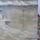 Monier painting "characters in snow landscape"