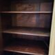 2-door patinated mirrored wardrobe