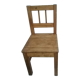 Pair of vintage wooden children's chairs
