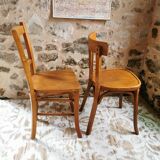 Duo of Bistro Chairs, Baumann