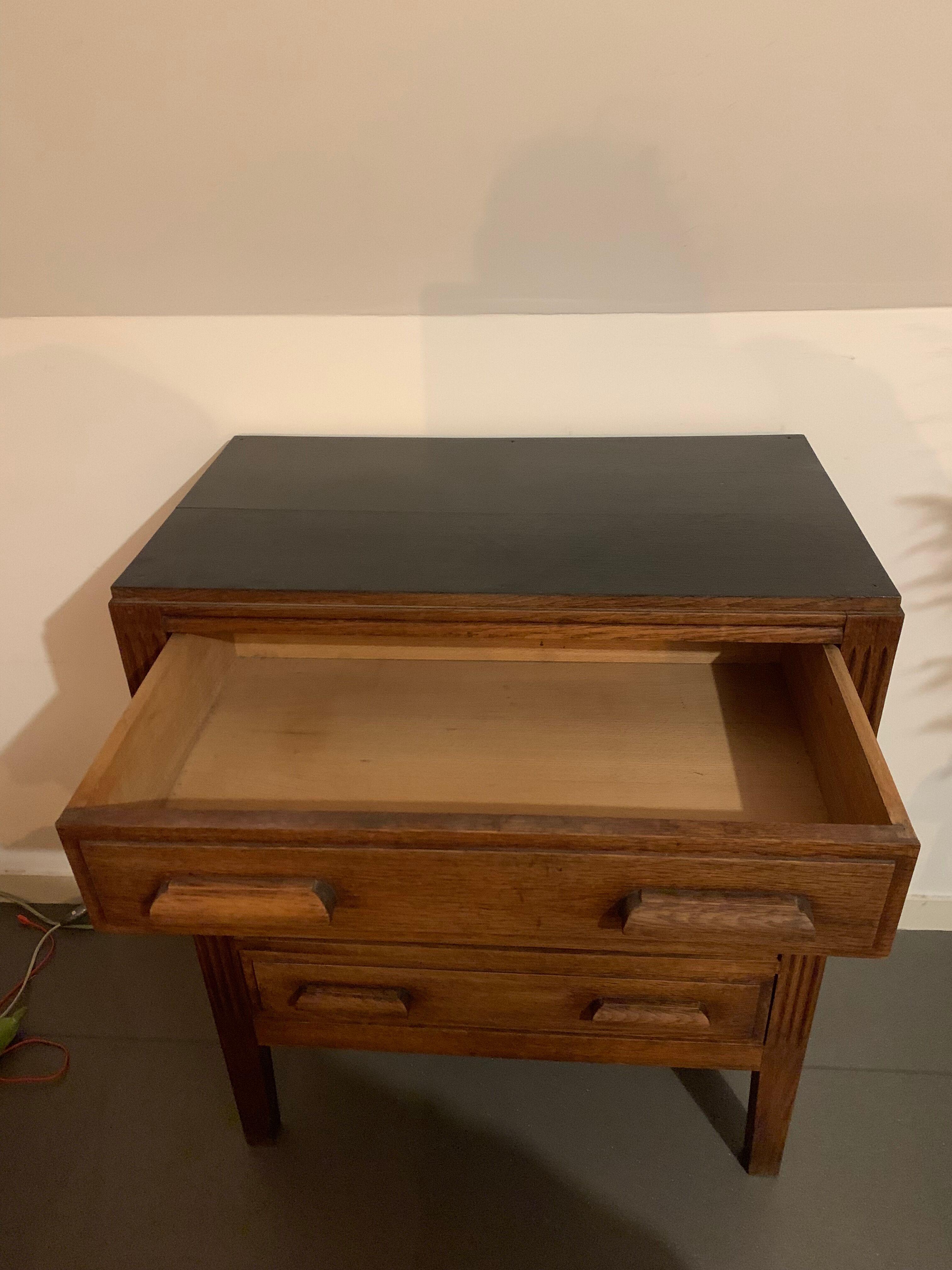 Vintage wooden chest of drawers