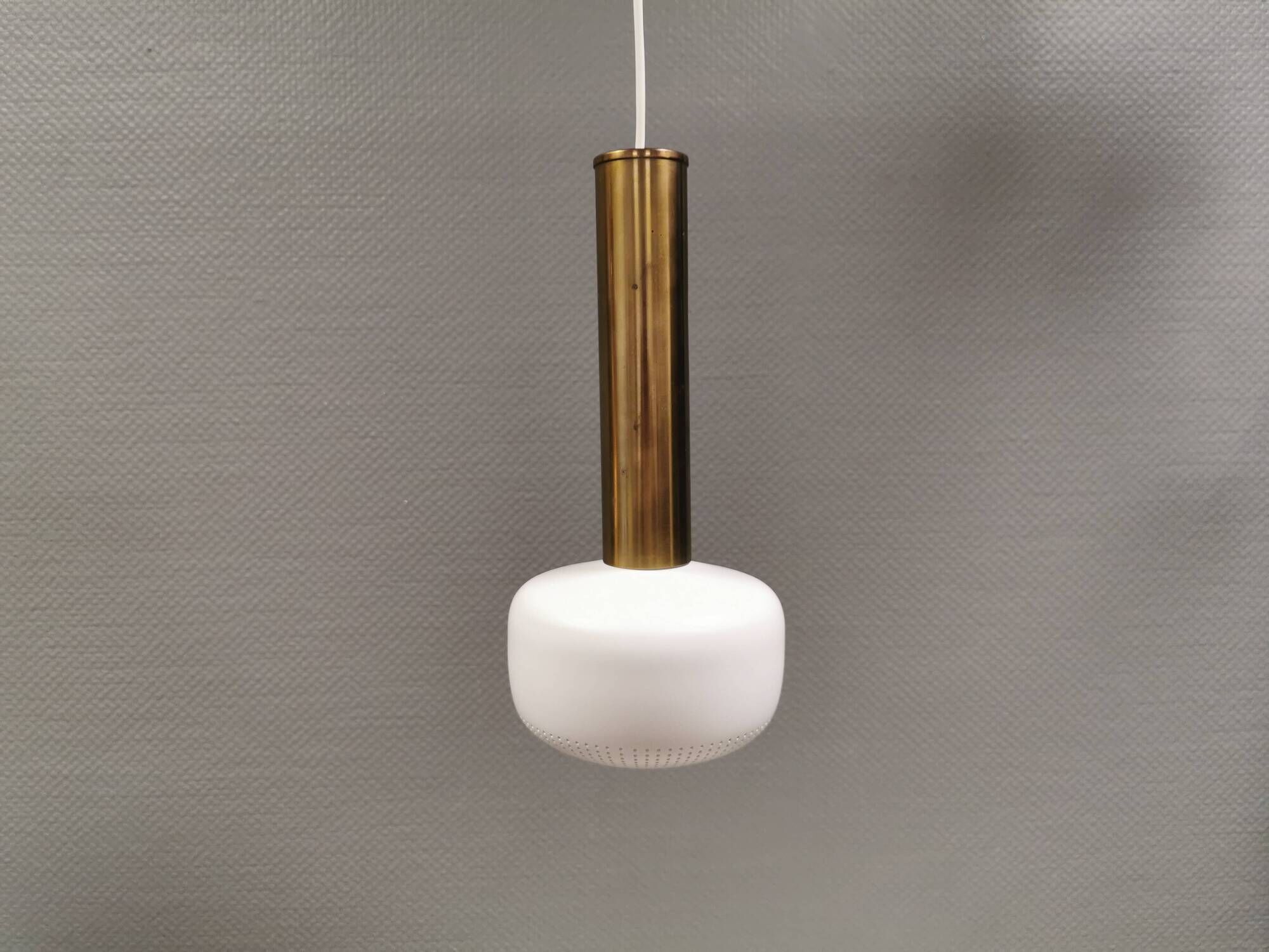 A modernised and restored Vilhelm Lauritzen pendet, for Louis Poulsen 1960s