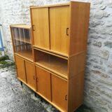 Modular vintage showcase bookcase