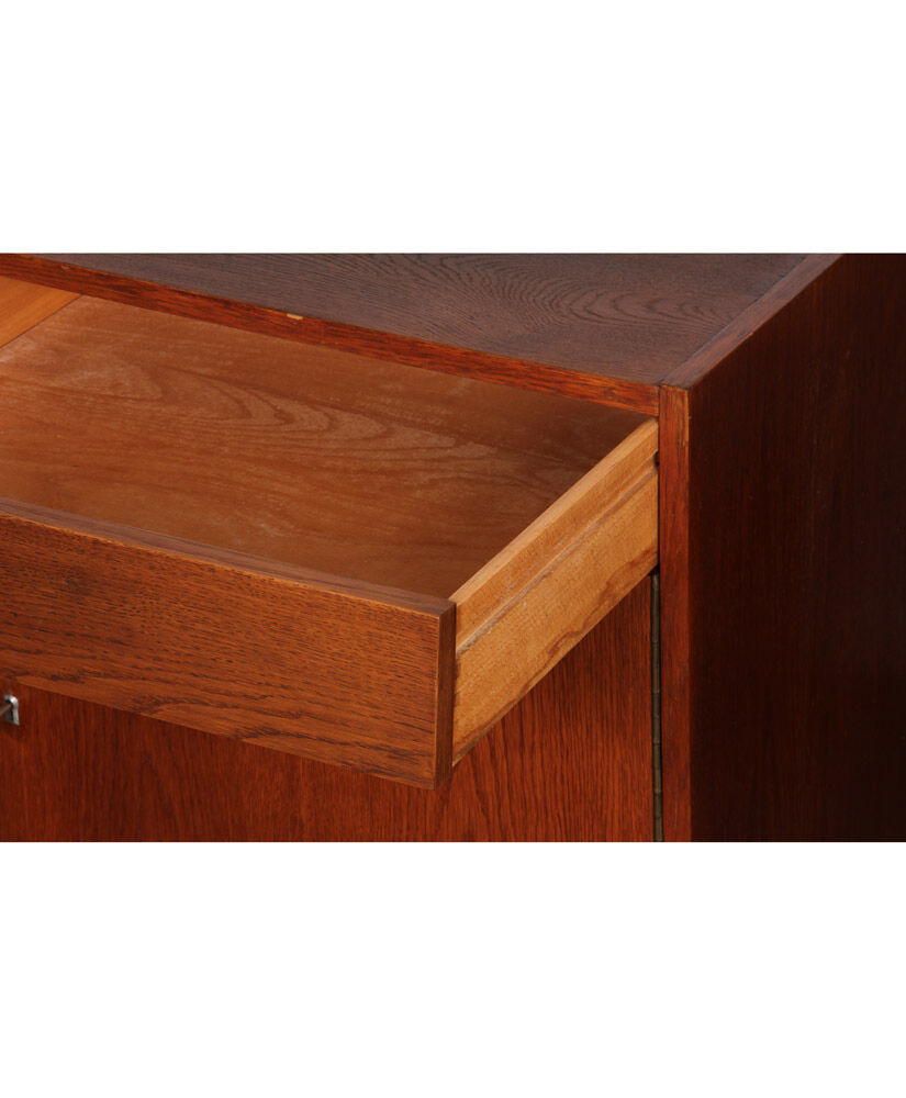 Oak buffet by UP Zavody circa 1960