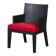 Fauteuil modèle Stall en cuir par Christian Liaigre, 1990