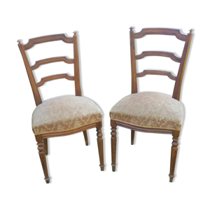 Paire de chaises style