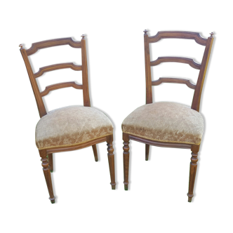 Pair of Napoleon III style chairs