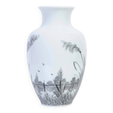 Beautiful vase signed Limoges – Decor C. Meliét – Vintage