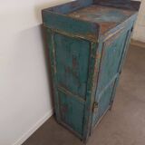 Weathered industrial cupboard