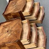 Pair of Louis XV style bedside tables