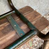 Vintage school bench