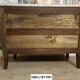 Commode galbée style Louis XV marquetée – Plateau marbre – Bronzes dorés -