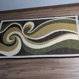 Space Age vintage rug