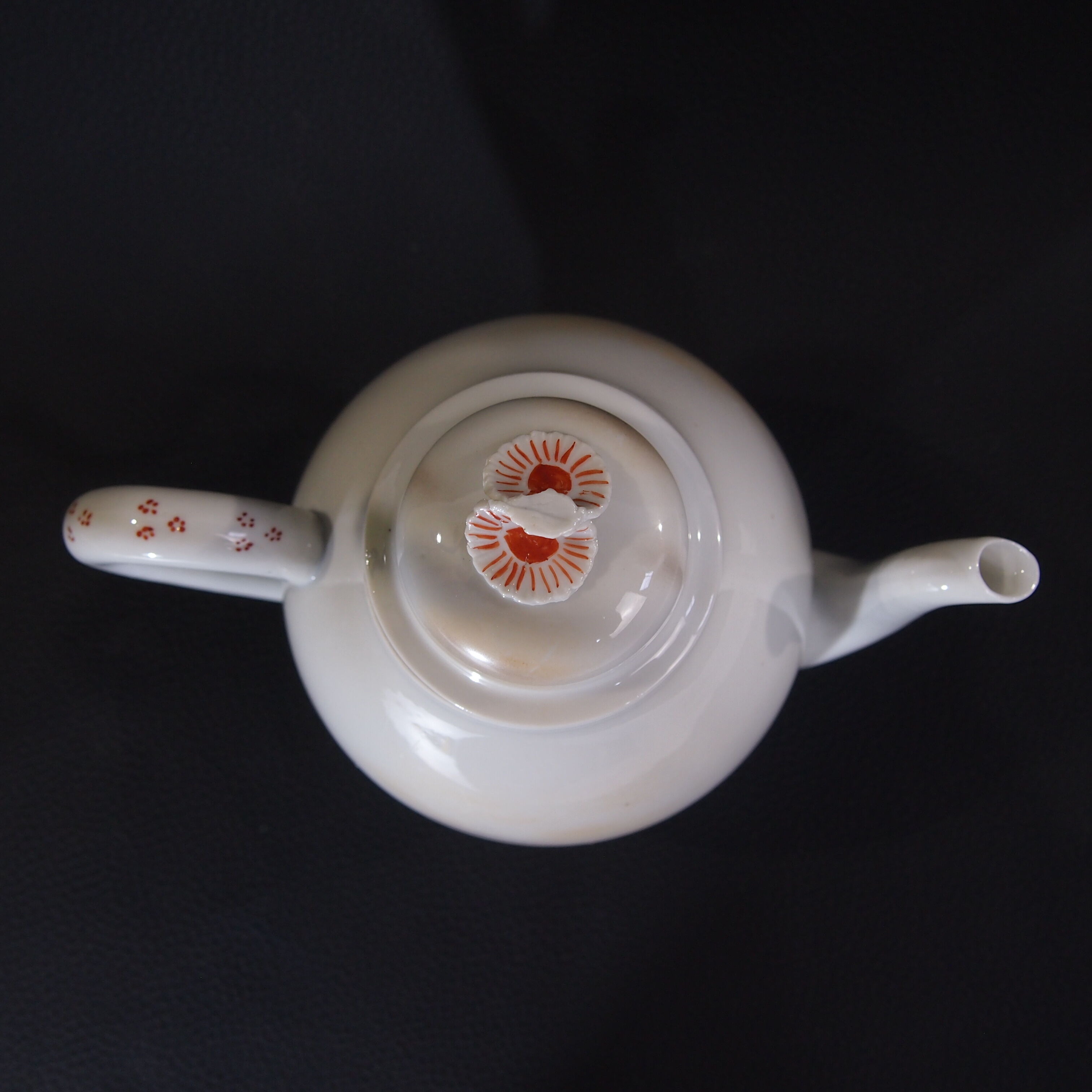 Porcelain teapot