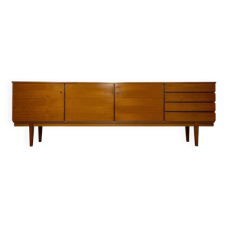 1960s Vintage Large Minimalistic Teak Sideboard