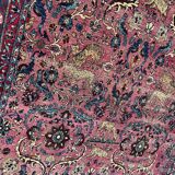Decorative Persian Rug, Circa 1920