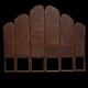 Vintage bamboo cane headboard