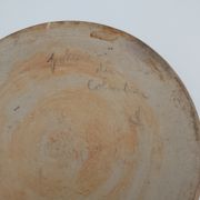 Jatte en terre cuite poterie du Colombier