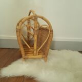 Rattan review door