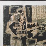 Lithographie par Marcel Mouly