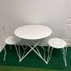 Garden furniture wrought iron folding year 50-60