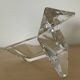 Vintage “Origami” crystal pocket emptier