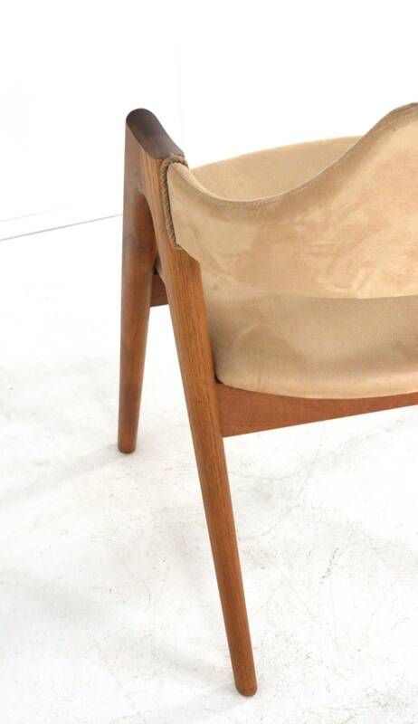 Set of 4 Kai Kristiansen for SVA Møbler model 42 / Compass Chairs