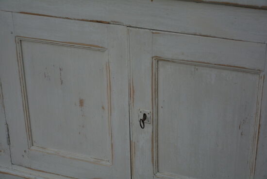 Old white parisian style buffet