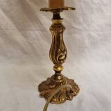 Louis XVI bronze lamp