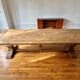 Monastery table Spirito in solid oak - length 280 cm