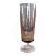 Vintage French champagne glass from Luminarc, in smoked grey