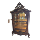 Dutch mahogany display case