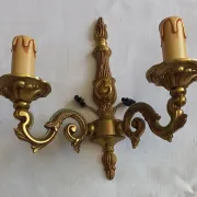 Lot de deux appliques murales