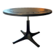 Vintage Dining Table by Ilse Möbel, 1960s, Round and Black