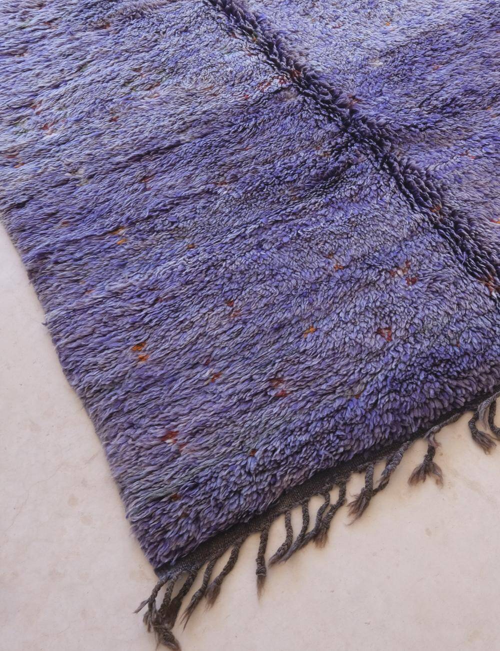 Vintage Berber Lavender Rug - 280 x 152 cm
