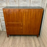 Buffet en teck André Monpoix 1960