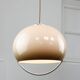 Suspension Space Age Jolly gris/marron de Guzzini