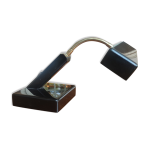 Lampe design en bois - noir