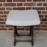 2 vintage folding footrests