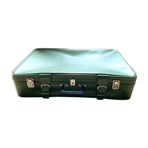 Valise vintage simili cuir 50x74